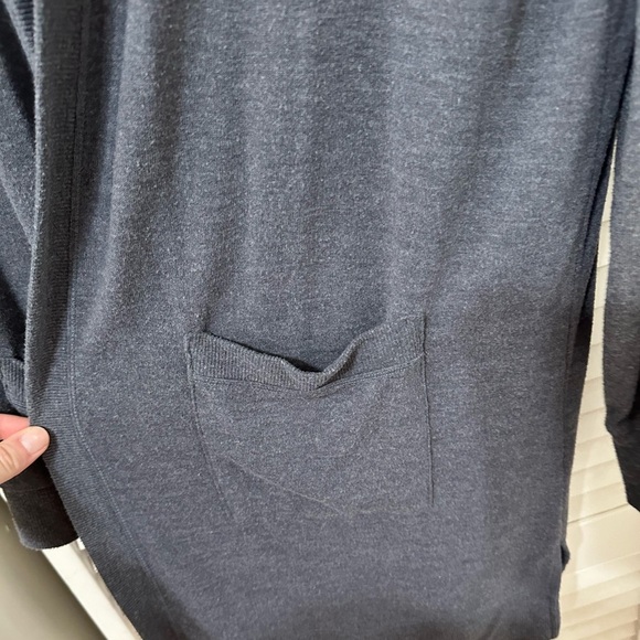 Sonoma Long Sleeve Gray/Blue Cardigan Size M - Picture 3 of 5